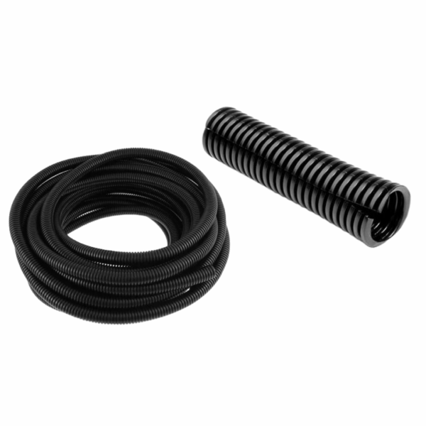 CORRUGADO 32 MM CAÑO ABIERTO / IGNIFUGO - NEGRO (25 METROS)