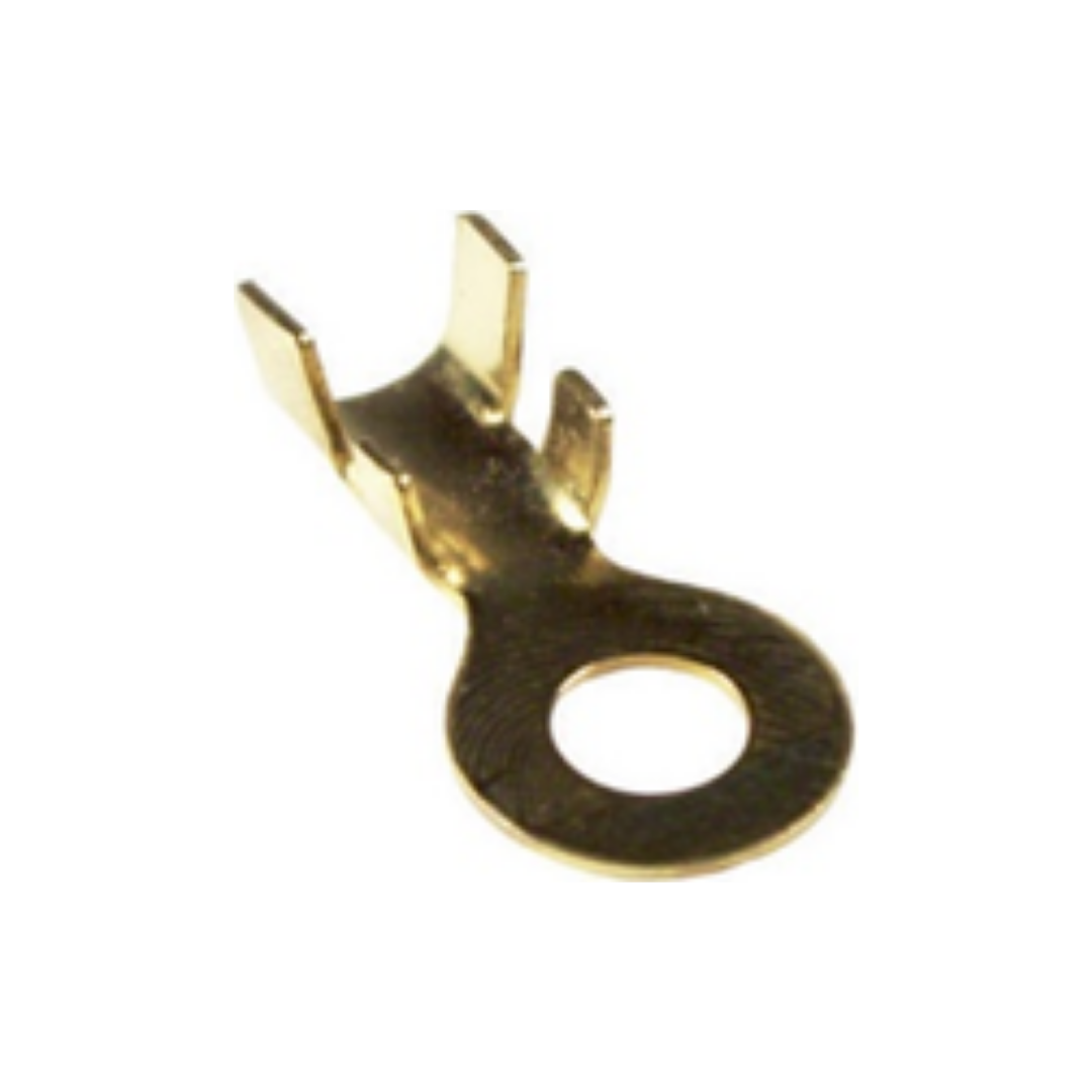 ORO11623_TERMINAL OJAL DE BRONCE AGUJERO 6,5 MM (X100 UNIDADES)