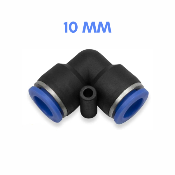 ACOPLE CODO 10MM RAPIDO PLASTICO "CODO" 90º