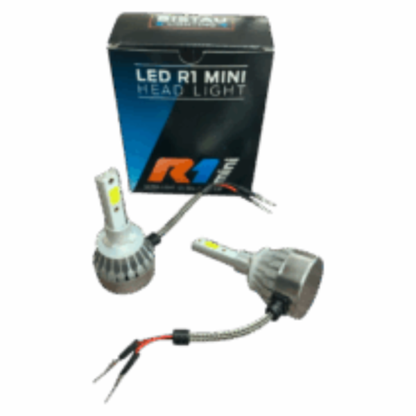 CREE LED R1 MINI SIN COOLER, CON DISIPADOR - 
22.000 LM 12V: H7