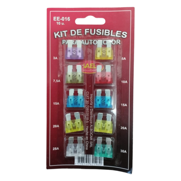 BLISTER FUSIBLE PLANO SURTIDOS PACK X10U